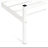 Купить Кровать Iris (mod.9311) дерево гевея/металл, 160*200 см (Queen bed), Белый (White) с доставкой по России по цене производителя можно в магазине Другая Мебель в Самаре