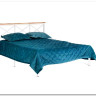 Купить Кровать Iris (mod.9311) дерево гевея/металл, 160*200 см (Queen bed), Белый (White) с доставкой по России по цене производителя можно в магазине Другая Мебель в Самаре