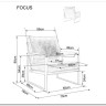Кресло SIGNAL FOCUS Buffalo 06 (серый/черный) заказать в интернет магазине по цене 24 090 руб. в Самаре