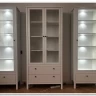 Стеллаж Ева (Хельга) REG/125 белый BRW заказать в интернет магазине по цене 10 570 руб. в Самаре