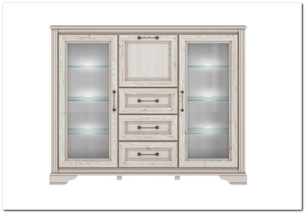 Тумба Stylius (Стилиус) B169-KOM2W1B3S BRW заказать в интернет магазине по цене 39 690 руб. в Самаре