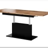 Стол-трансформер Halmar BUSETTI дуб вотан/черный мат заказать в интернет магазине по цене 58 339 руб. в Самаре