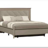 Кровать с мягким элементом Classic LOZ180x200 глиняный серый BRW заказать в интернет магазине по цене 46 290 руб. в Самаре