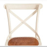 Стул CROSS (mod.CB2001) Белый (butter white) заказать в интернет магазине по цене 12 500 руб. в Самаре