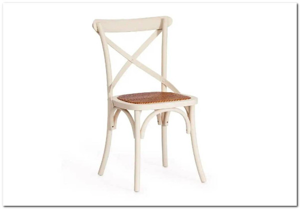Стул CROSS (mod.CB2001) Белый (butter white) заказать в интернет магазине по цене 12 500 руб. в Самаре