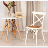 Стул CROSS (mod.CB2001) Белый (butter white) заказать в интернет магазине по цене 12 500 руб. в Самаре