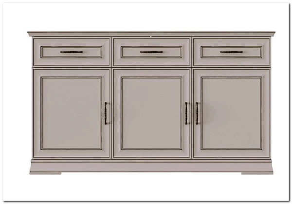 Тумба-комод Флоренция KOM3D3S персидский жемчуг БРВ заказать в интернет магазине по цене 46 300 руб. в Самаре