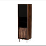 Витрина Halmar SWING W-1 (орех/черный) заказать в интернет магазине по цене 32 054 руб. в Самаре