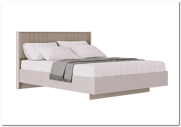 Кровать с мягким элементом Dalia персидский жемчуг LOZ160х200 М BRW  заказать в интернет магазине по цене 45 760 руб. в Самаре