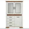 Витрина Marselle REG2W1D4S BRW для гостиной по цене 50 070 руб.