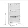 Тумба для обуви Stylius (Стилиус) B169-BUT3D BRW заказать в интернет магазине по цене 19 660 руб. в Самаре