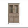 Шкаф-витрина Classic глиняный серый REG2W2D1S/170 BRW заказать в интернет магазине по цене 38 730 руб. в Самаре