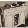 Шкаф-витрина Classic глиняный серый REG2W2D1S/170 BRW заказать в интернет магазине по цене 38 730 руб. в Самаре