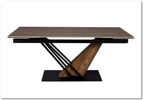 Стол обеденный Signal GENESIS Legno 160 (эффект дерева/дуб/черный)  заказать в интернет магазине по цене 117 739 руб. в Самаре