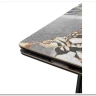 Стол АДАЖИО 240 (320) см MINERAL STONE NATURAL, керамика / Черный каркас заказать в интернет магазине по цене 123 150 руб. в Самаре