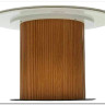 Стол MESA D120 цвет БЕЛЫЙ МРАМОР M326 / Каркас OAK, DISAUR заказать в интернет магазине по цене 68 300 руб. в Самаре